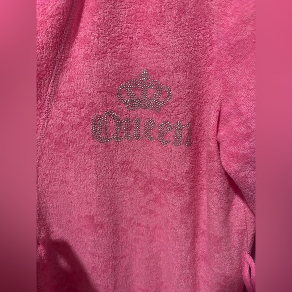Juicy Couture Pink Robe – Size S/M – Preloved 💕 - Picture 3 of 7